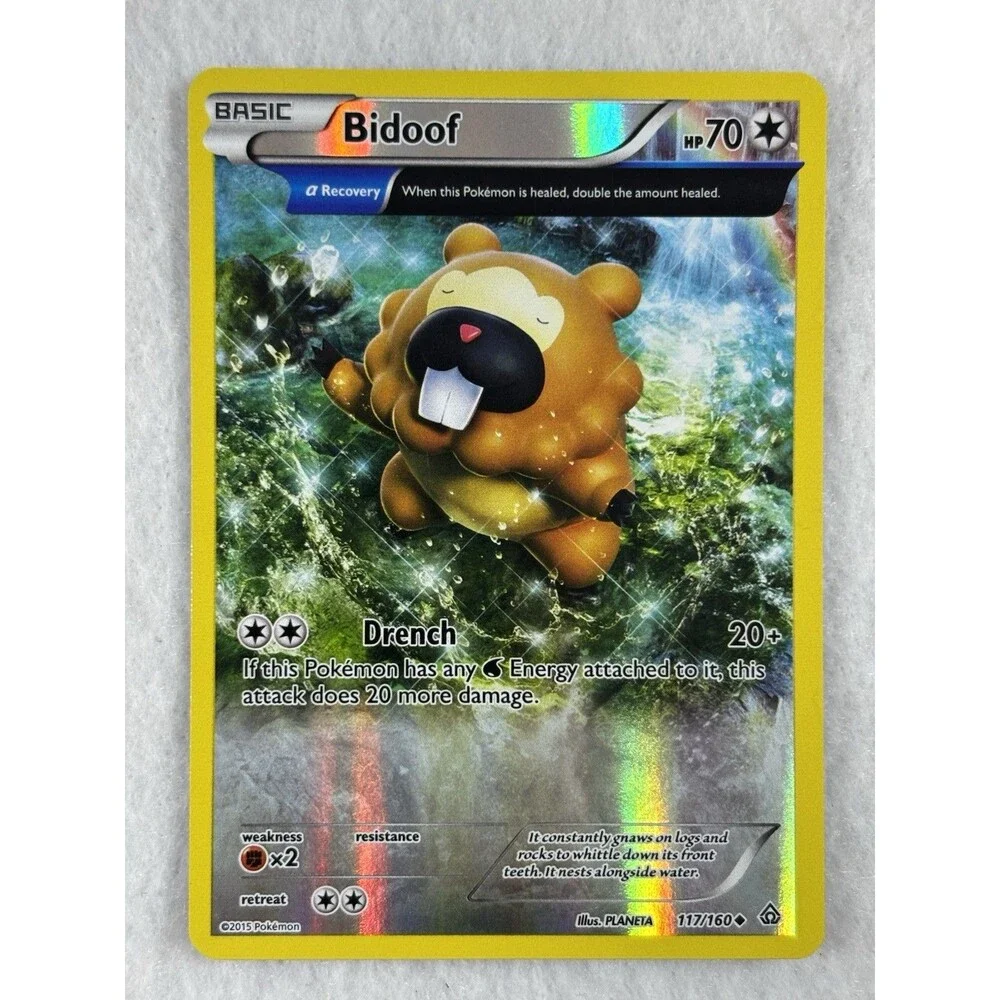 Pokémon Reverse Holo Card Lot of 13 Bidoof Rhyperior Goodra Noivern Torchic NM/L